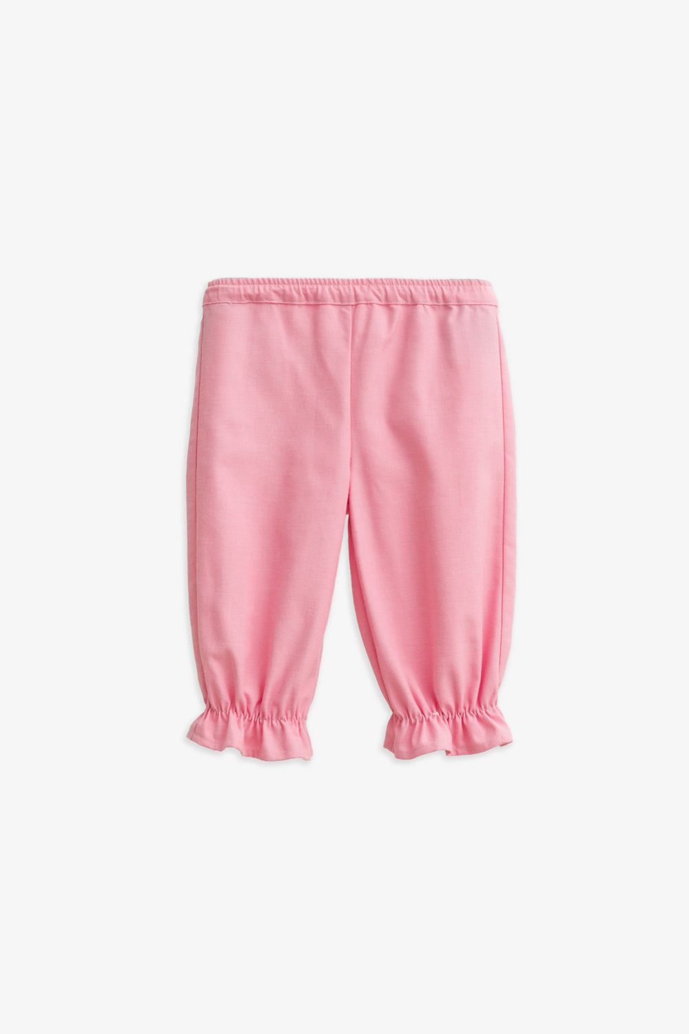 【予約商品】Mainコレクション:Elsie Bunny 裾フリル オーガニックコットン ロングパンツ