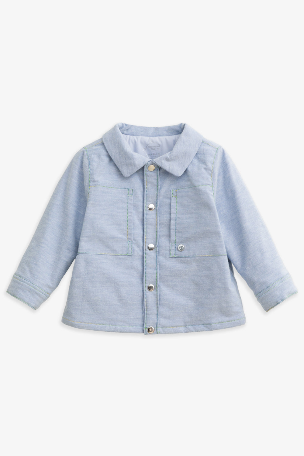 【予約商品】Mainコレクション:Oliver オーガニックコットン ダブルポケット中綿ジャケット