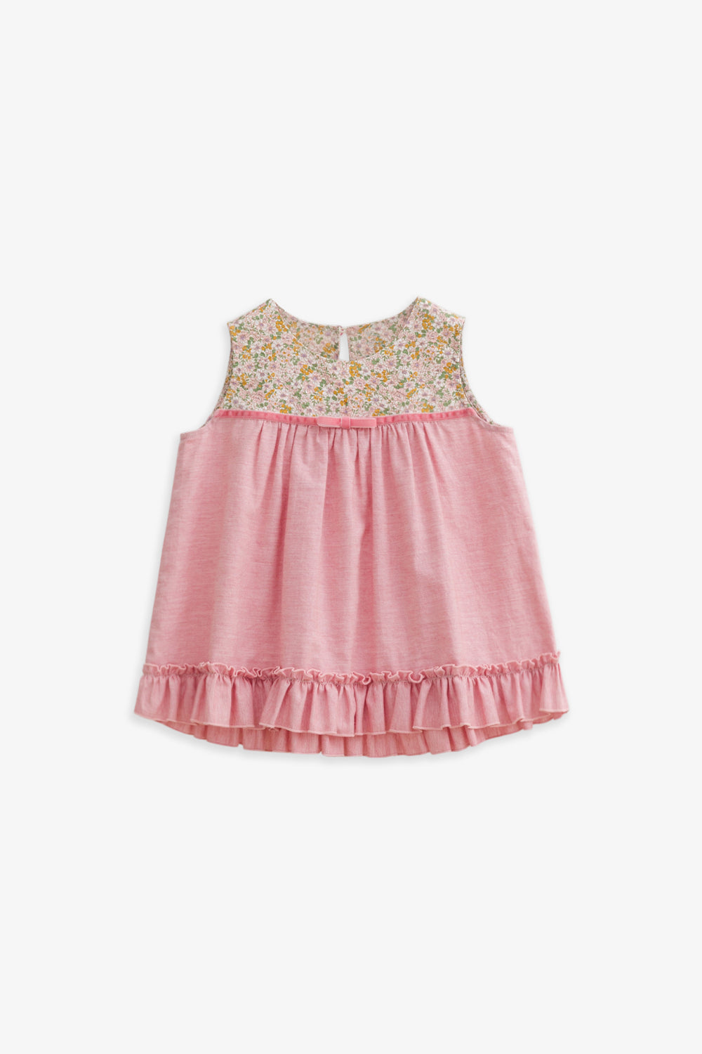 【予約商品】Luxury コレクション:Petit フラワープリントノースリーブトップス