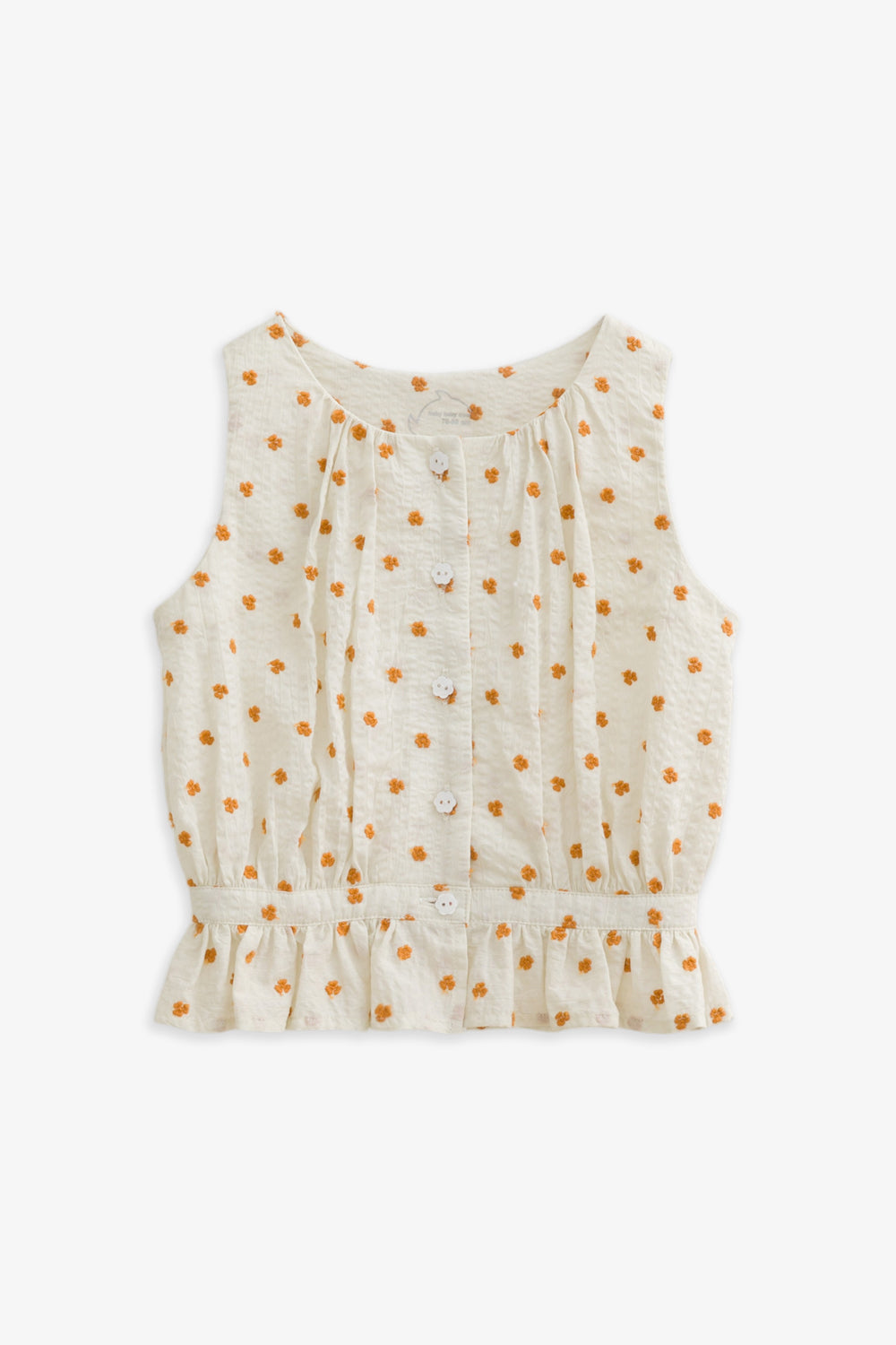 Luxuryコレクション:Meadowフラワー刺繍トップス