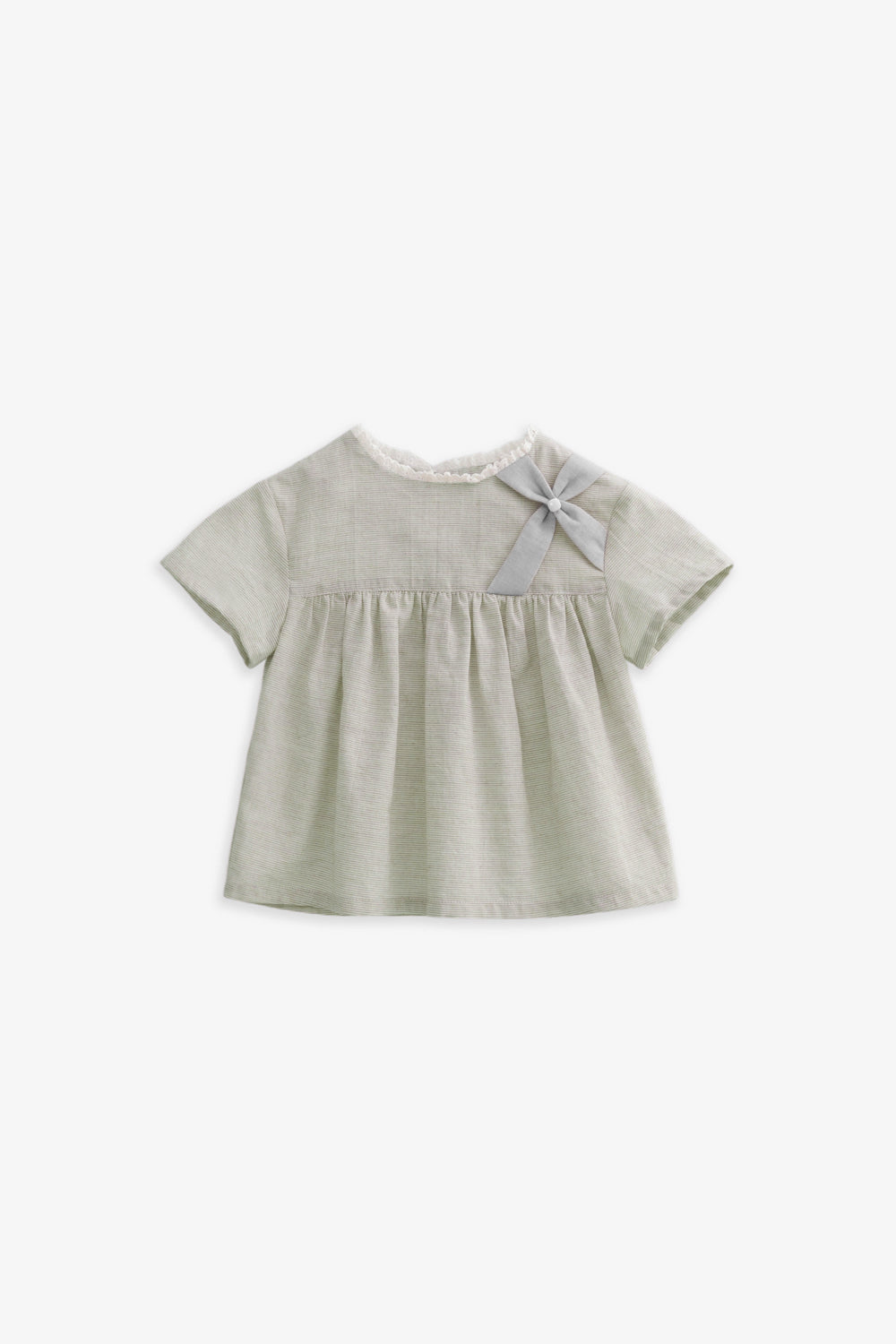 【予約商品】Main コレクション:Papillon レーススタンドカラートップス