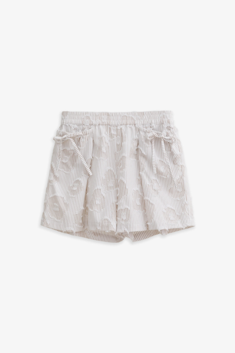 【予約商品】Luxury コレクション:Soft Glow リボン結びキュロットスカート