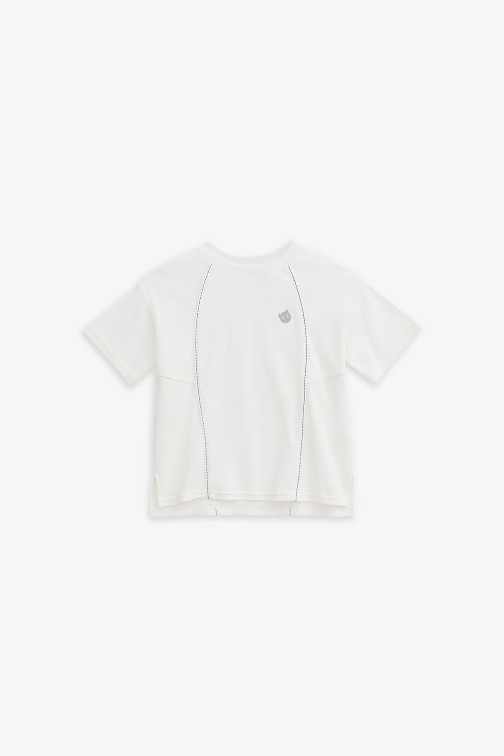 【予約商品】Main コレクション:Clean Cut ラインデザインロゴTシャツ