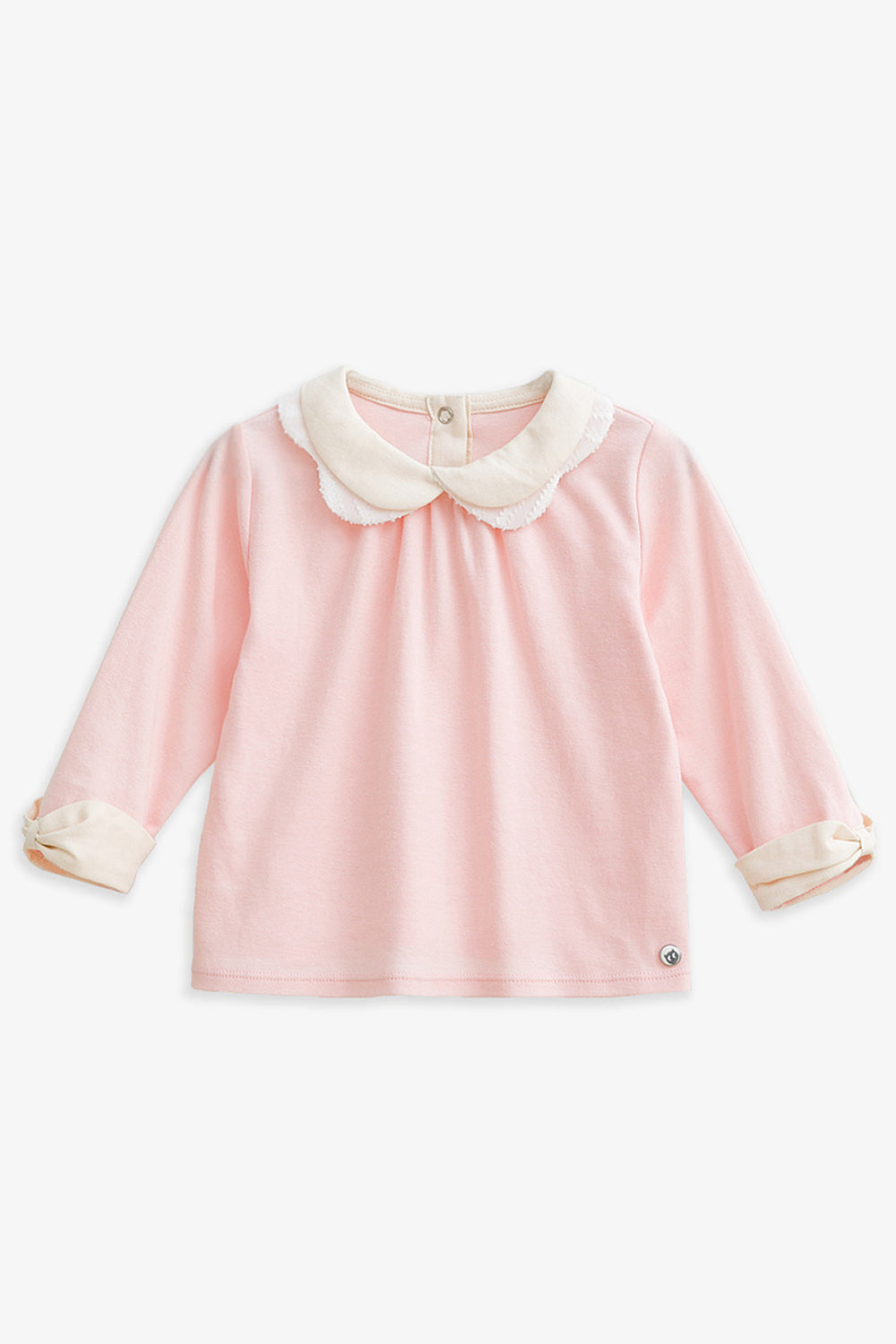 【予約商品】Mainコレクション:Lily ダブルリボンカラー長袖トップス