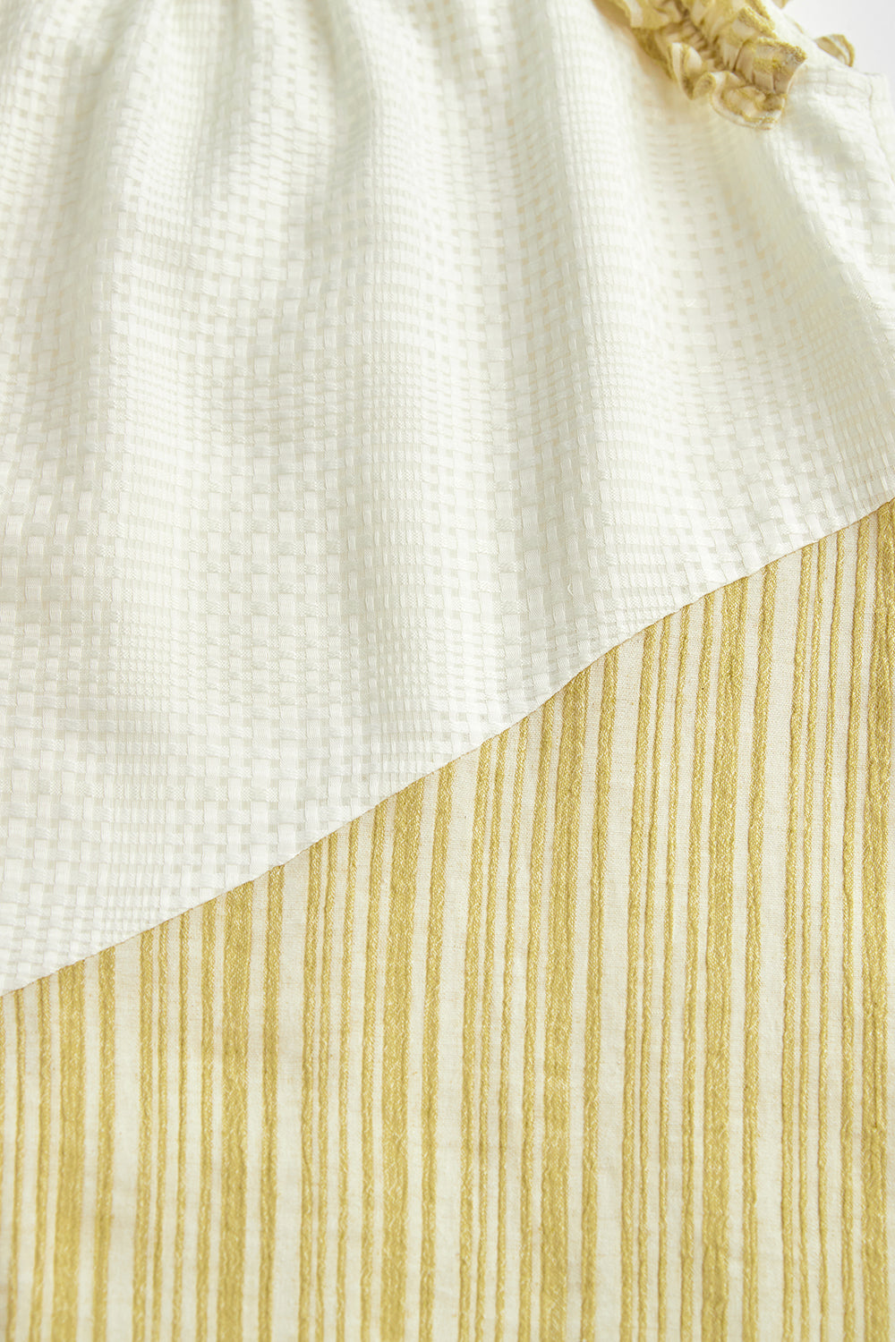 Luxuryコレクション: Classic - 個性派アシンメトリック切替えノースリーブワンピース