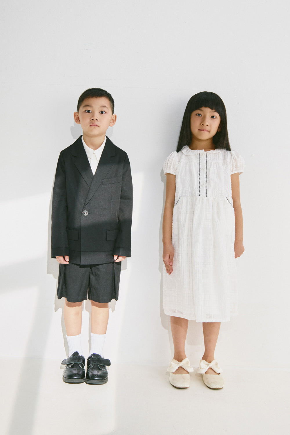 【予約商品】Luxury コレクション:Cotton Breeze コットンリネン混フリルワンピース