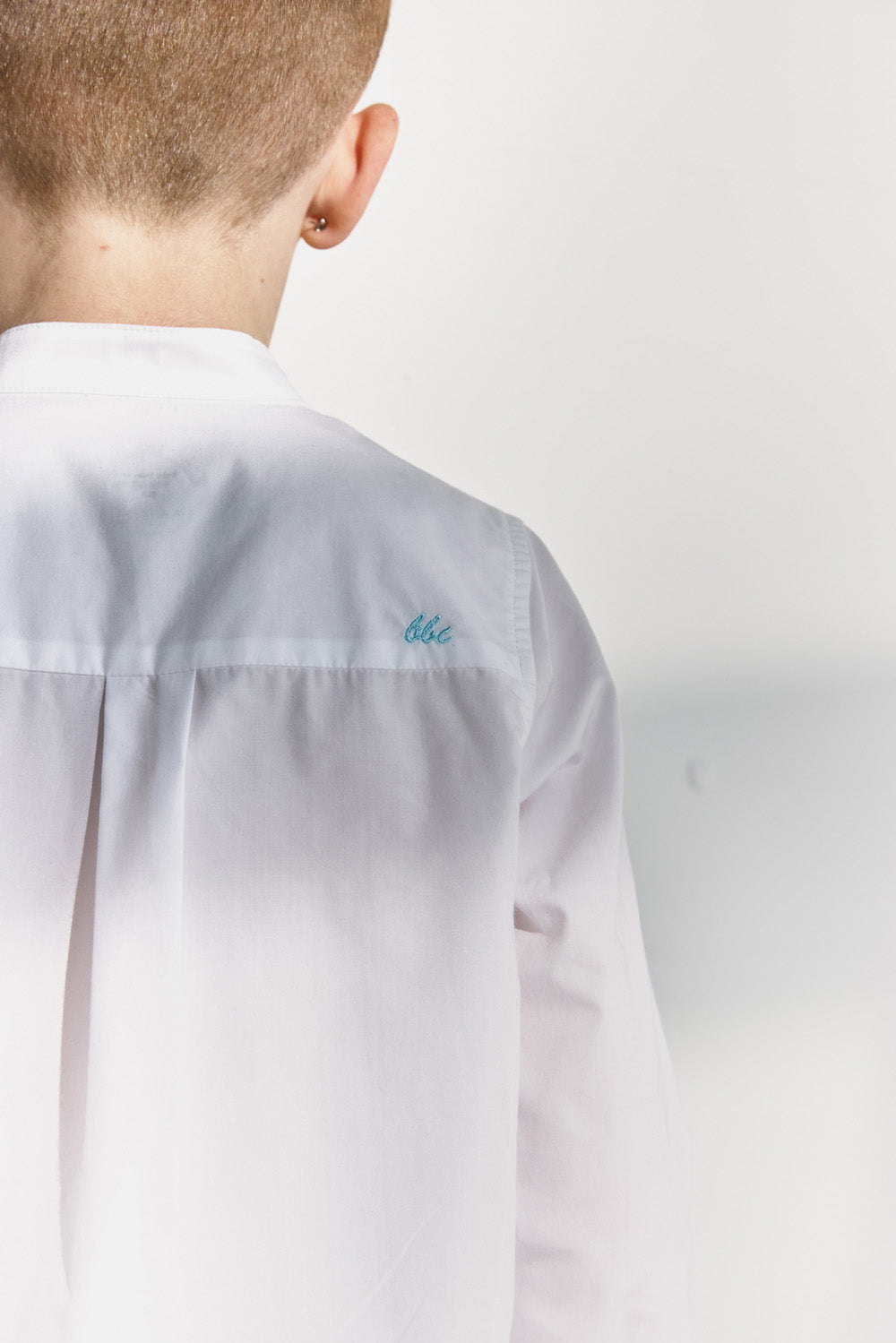 【予約商品】Main コレクション:Heritage Collar ウィングカラー長袖シャツ