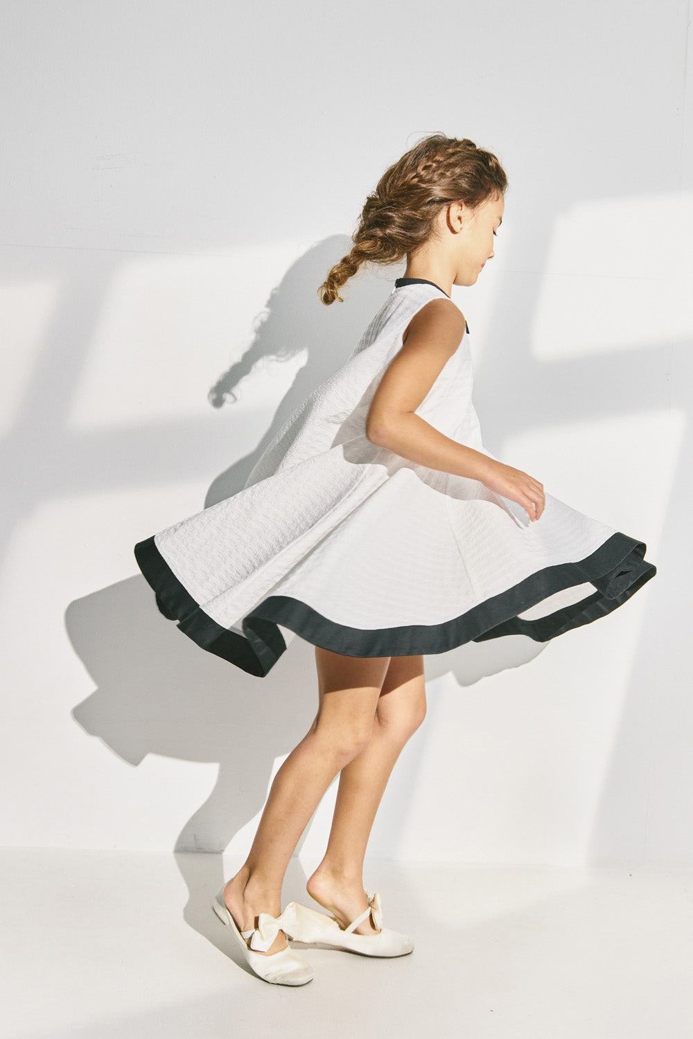 【予約商品】Luxury コレクション:Audrey リボンサーキュラーワンピース