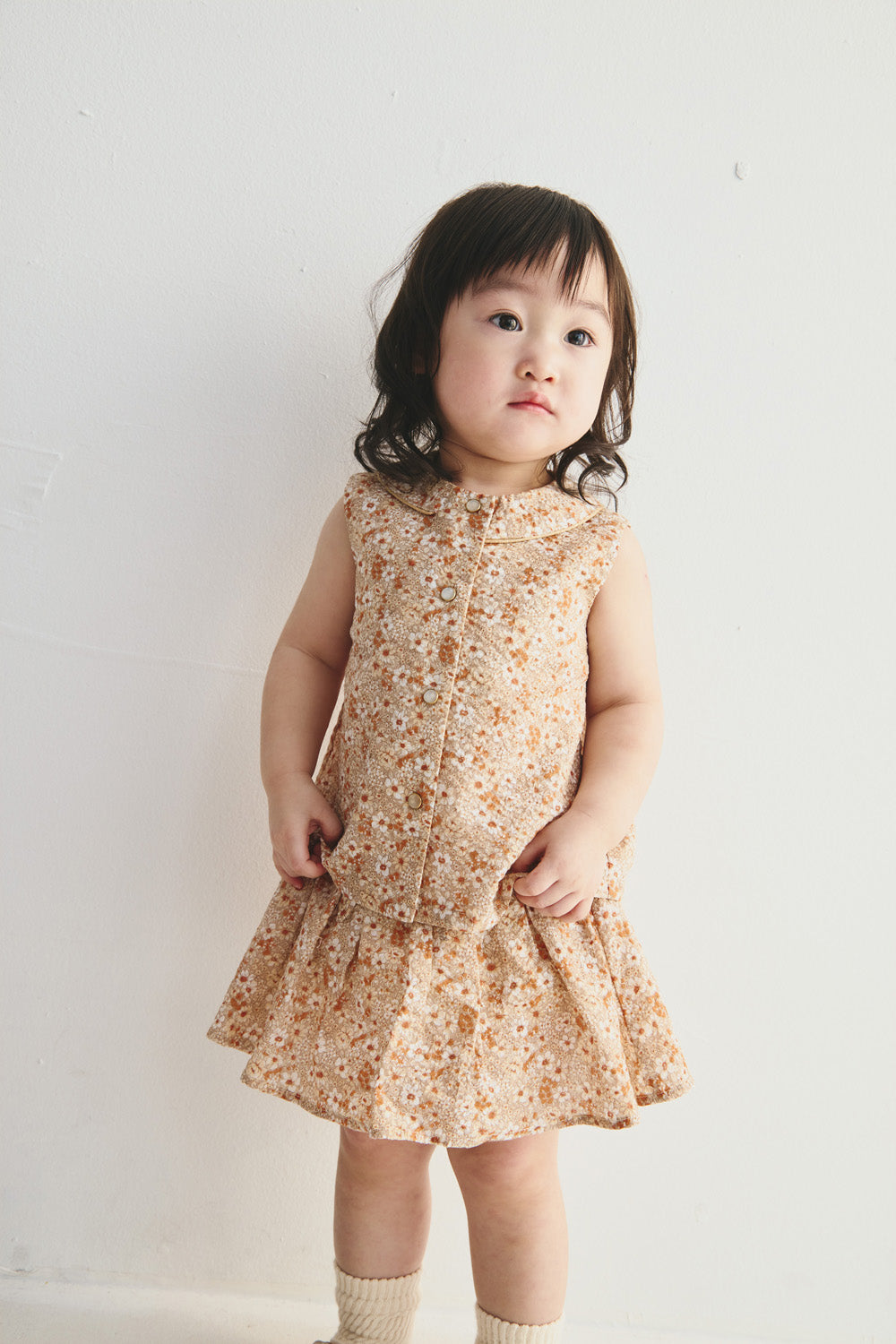【予約商品】Mainコレクション :Flora ラッフルスカート付きブルマ