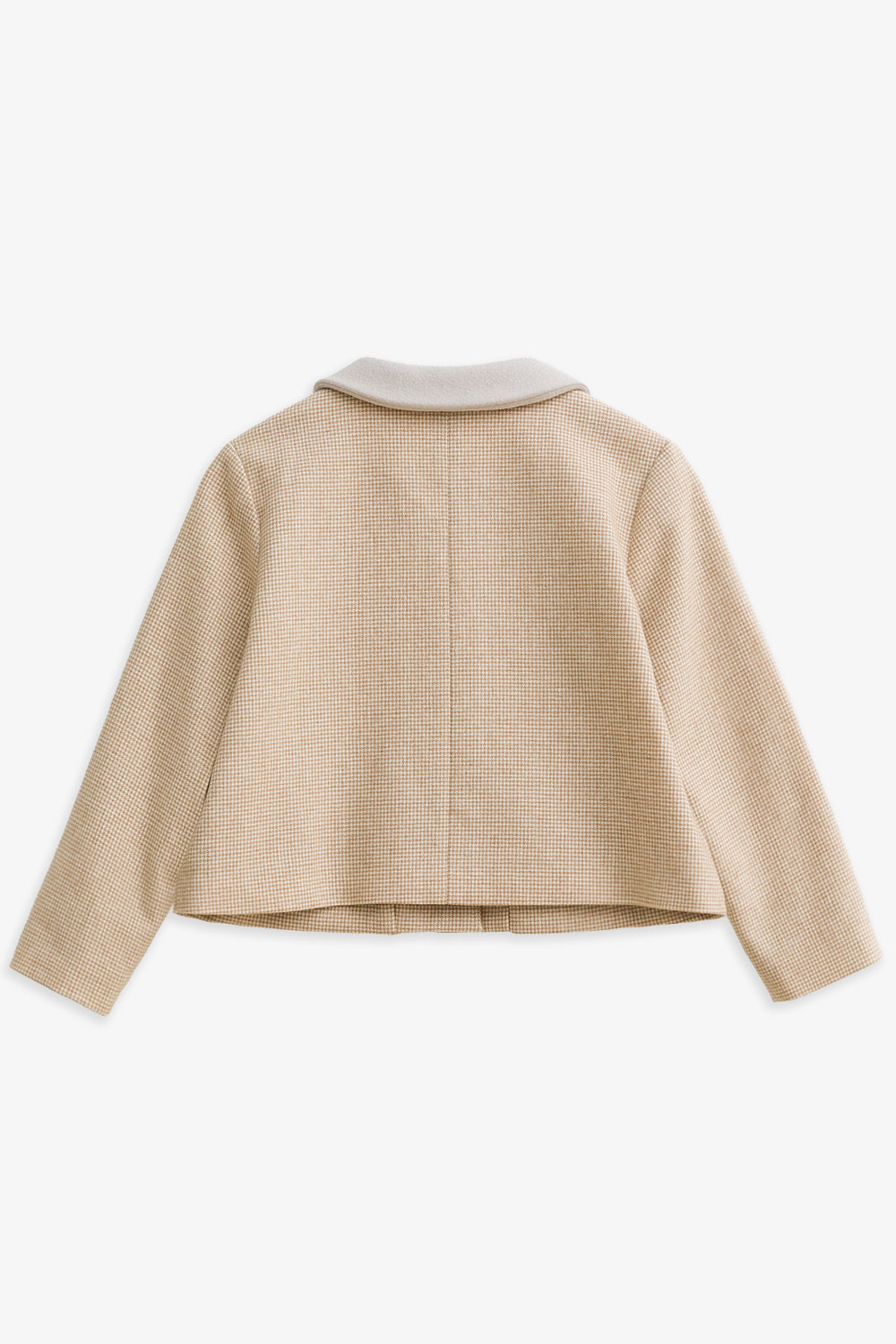【予約商品】Luxuryコレクション:Winter Tale ハウンドトゥース リボンポケット長袖ジャケット