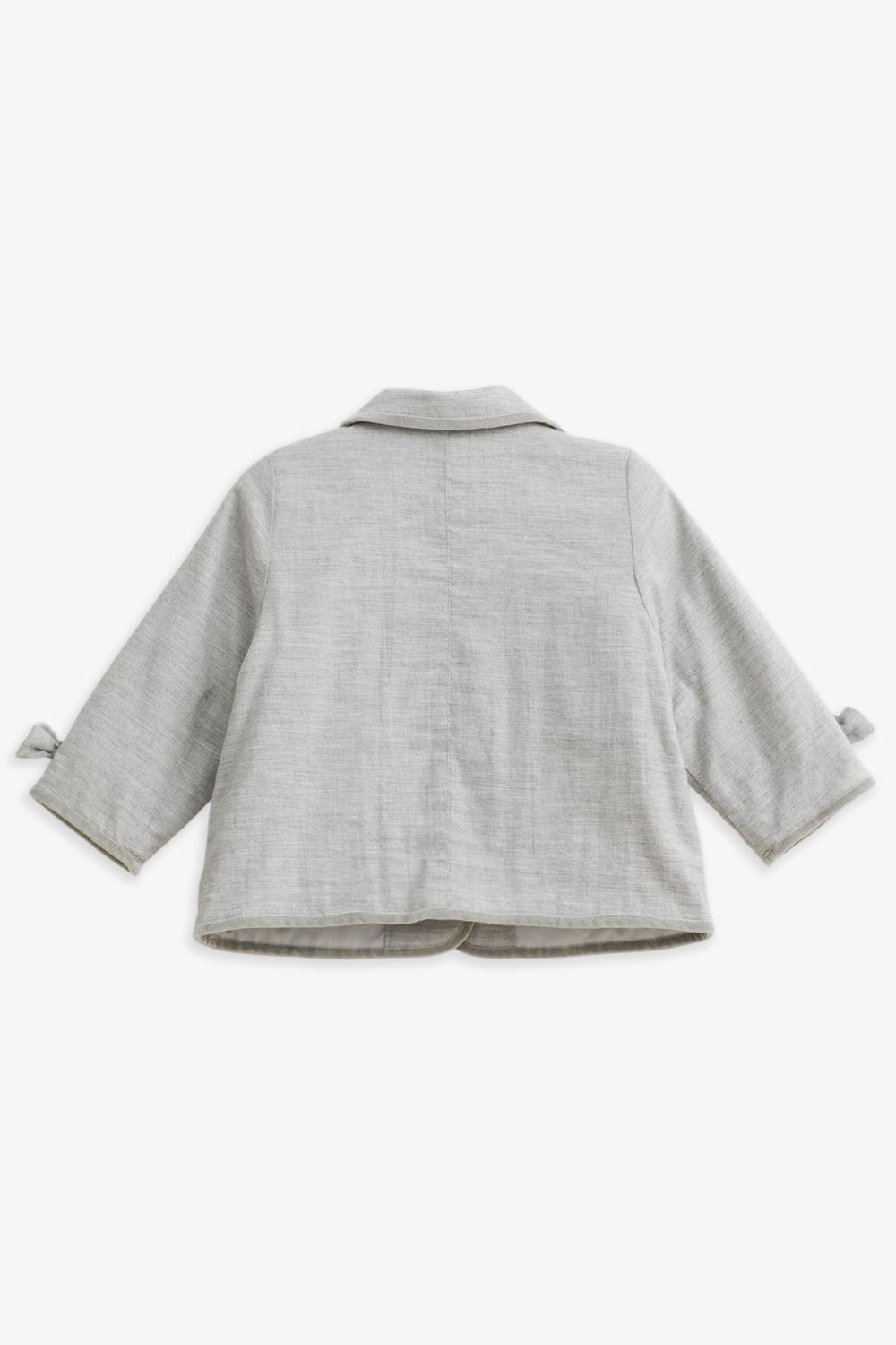 【予約商品】Mainコレクション:Rosie ラウンドカラー リボン 中綿ジャケット