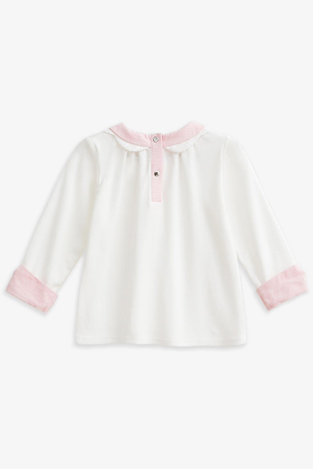 【予約商品】Mainコレクション:Lily ダブルリボンカラー長袖トップス