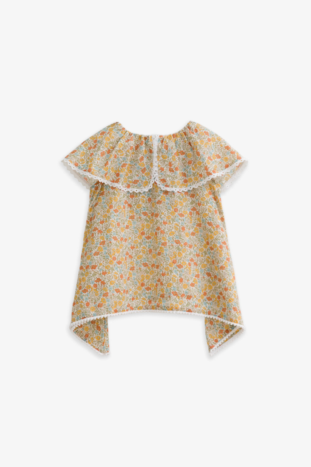 【予約商品】Luxury コレクション:Warm Garden フラワープリントサーキュラートップス