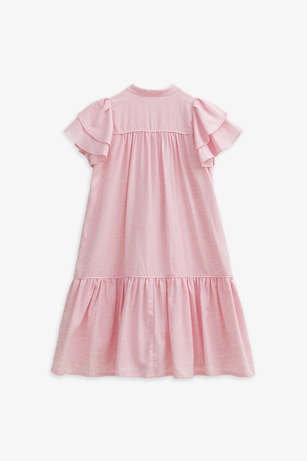 【予約商品】Main コレクション:Lumiere フリルスリーブプリンセスワンピース