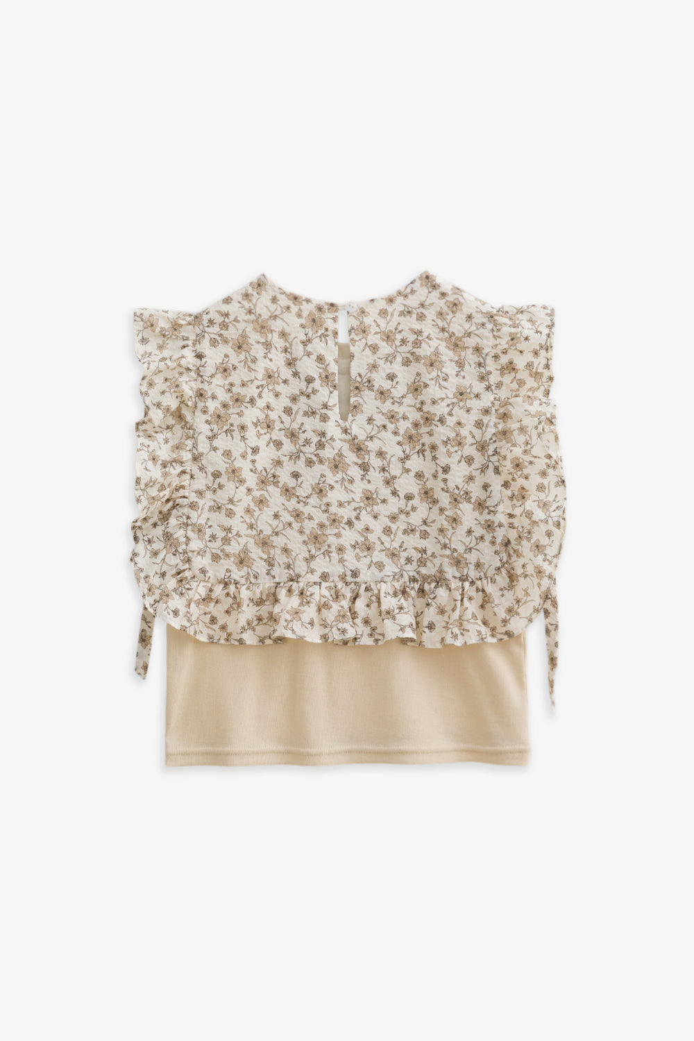 【予約商品】Luxury コレクション:Jardin フラワープリントトップス