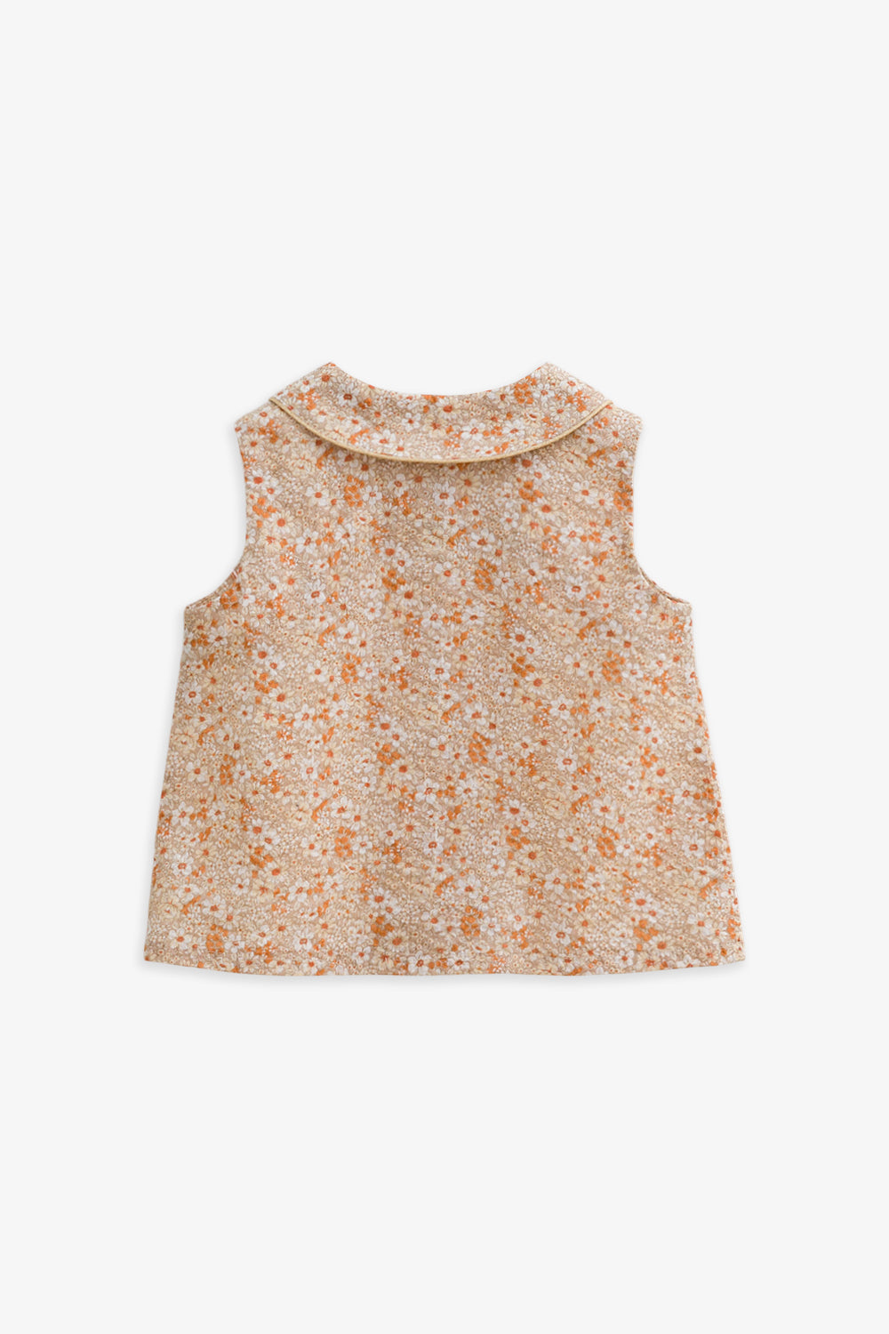 【予約商品】Luxury コレクション:Flora 花柄ノースリーブトップス
