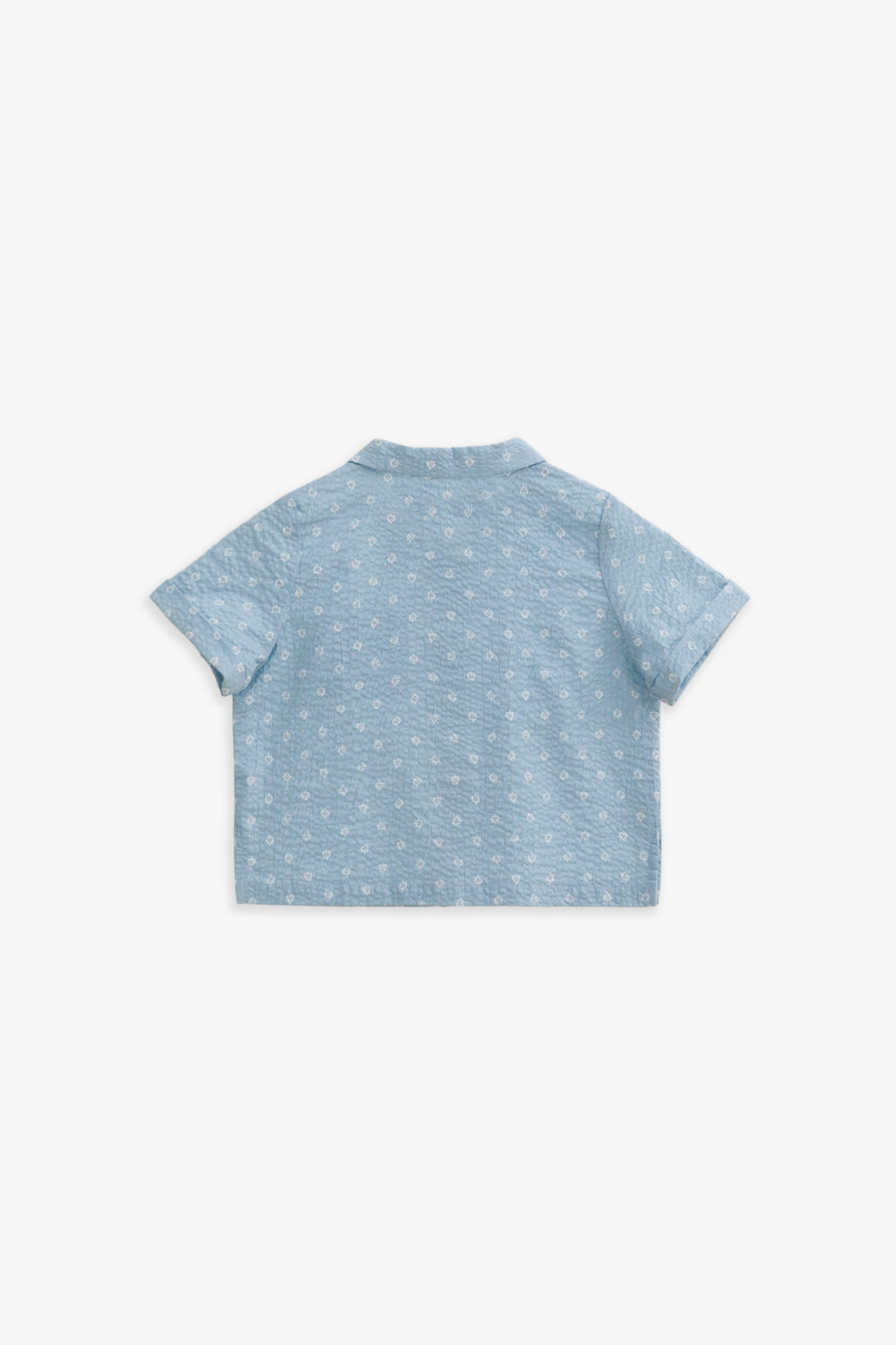 【予約商品】Luxury コレクション:Soft Motif 総柄プリントテーラードカラーシャツ