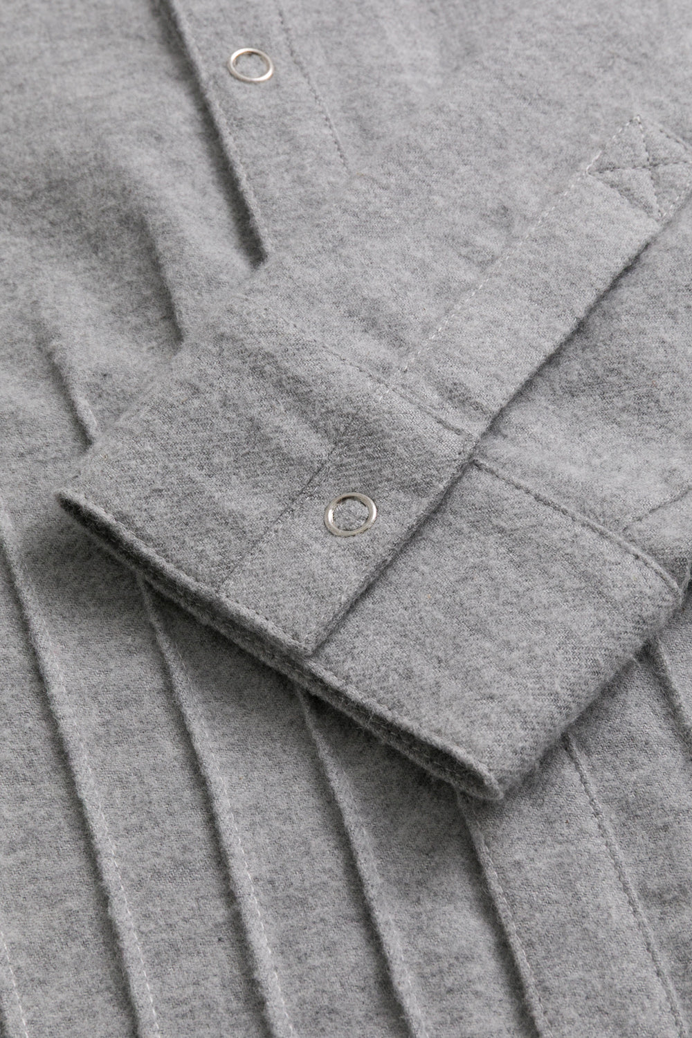 【予約商品】Mainコレクション:Little Poet ピンタック オーガニックコットン長袖シャツ
