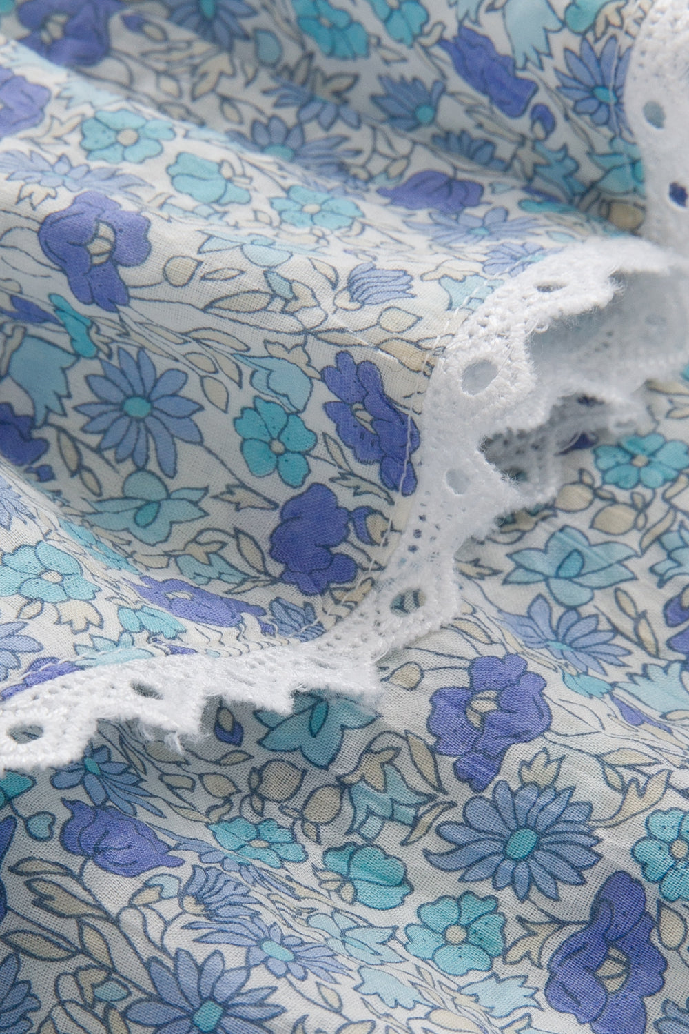【予約商品】Luxury コレクション:Warm Garden フラワープリントサーキュラートップス