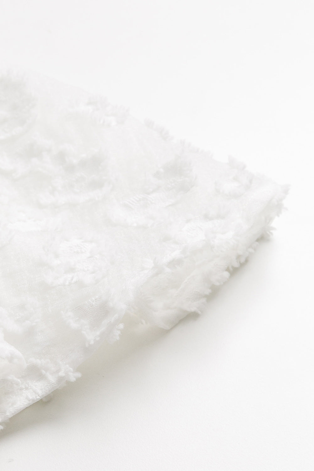 【予約商品】Luxuryコレクション:Daisy Cloud クラウドジャガード ラッフル長袖ワンピース