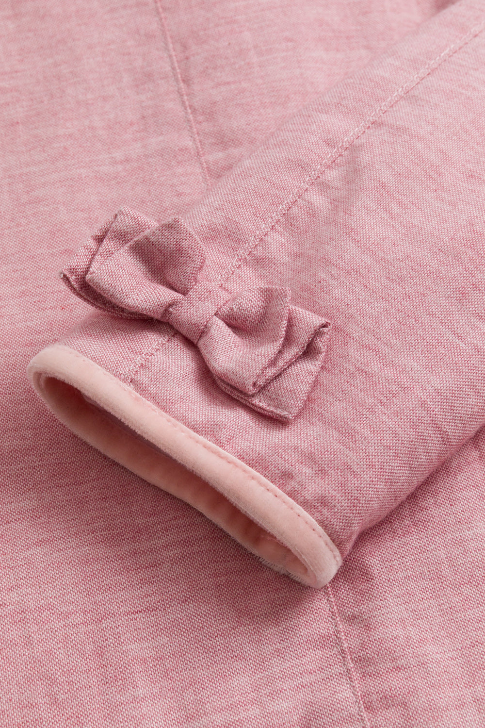 【予約商品】Mainコレクション:Rosie ラウンドカラー リボン 中綿ジャケット