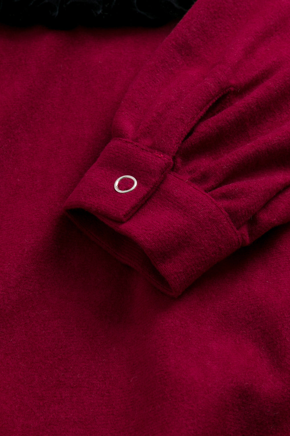 【予約商品】Luxuryコレクション:Winter Tale ベロア フリルカラー 長袖カバーオール