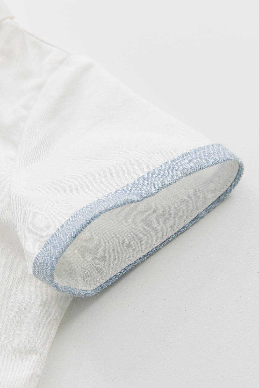 【予約商品】Main コレクション:Atelier Pintuck ピンタックカラーブロックシャツ