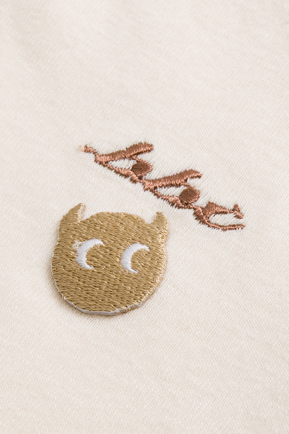 【予約商品】Mainコレクション:Bunny Sprite ウサギの耳 配色パイピング オーガニックコットン長袖トップス