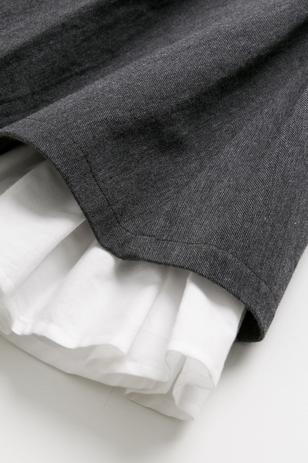 【予約商品】Luxuryコレクション:Woodland Layer ダブルレイヤード リボン付き プリーツスカート