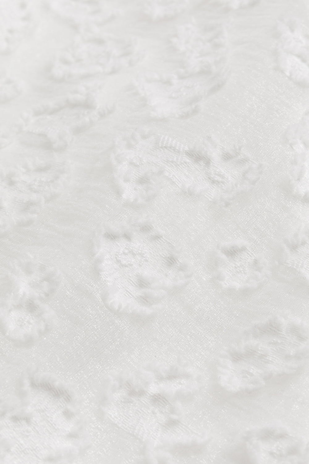 【予約商品】Luxuryコレクション:Daisy Cloud クラウドジャガード ラッフル長袖ワンピース