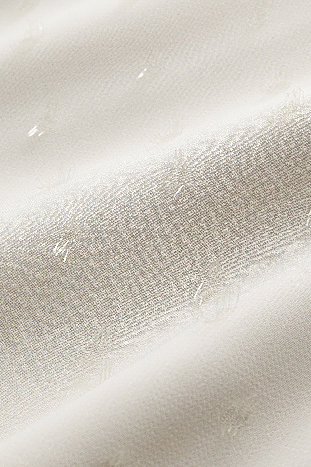 【予約商品】Luxuryコレクション:Winter Blossom ラメシフォン リボンカラー長袖ブラウス