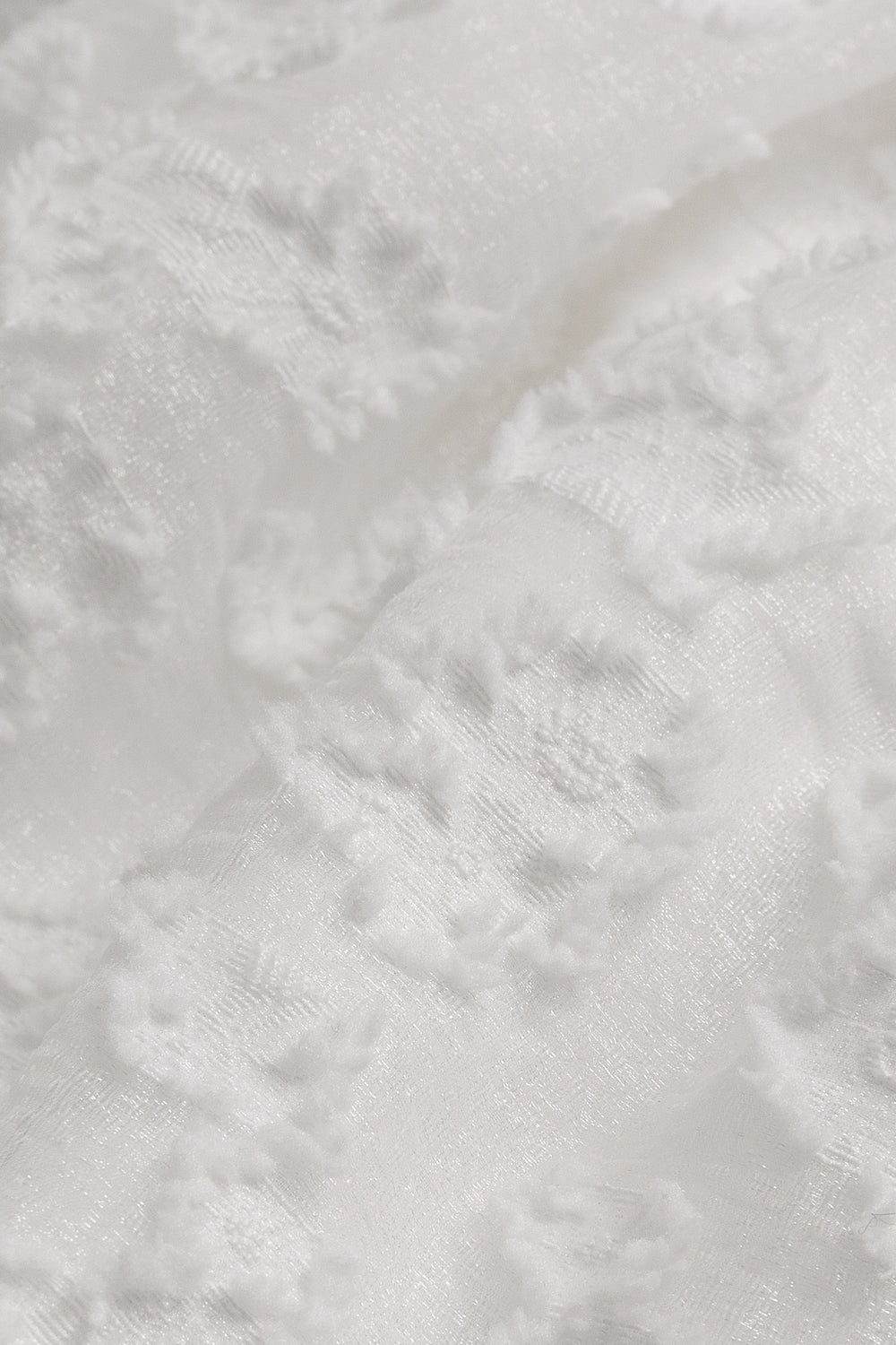 【予約商品】Luxuryコレクション:Daisy Cloud 雲柄ジャカード ふんわり長袖ワンピース