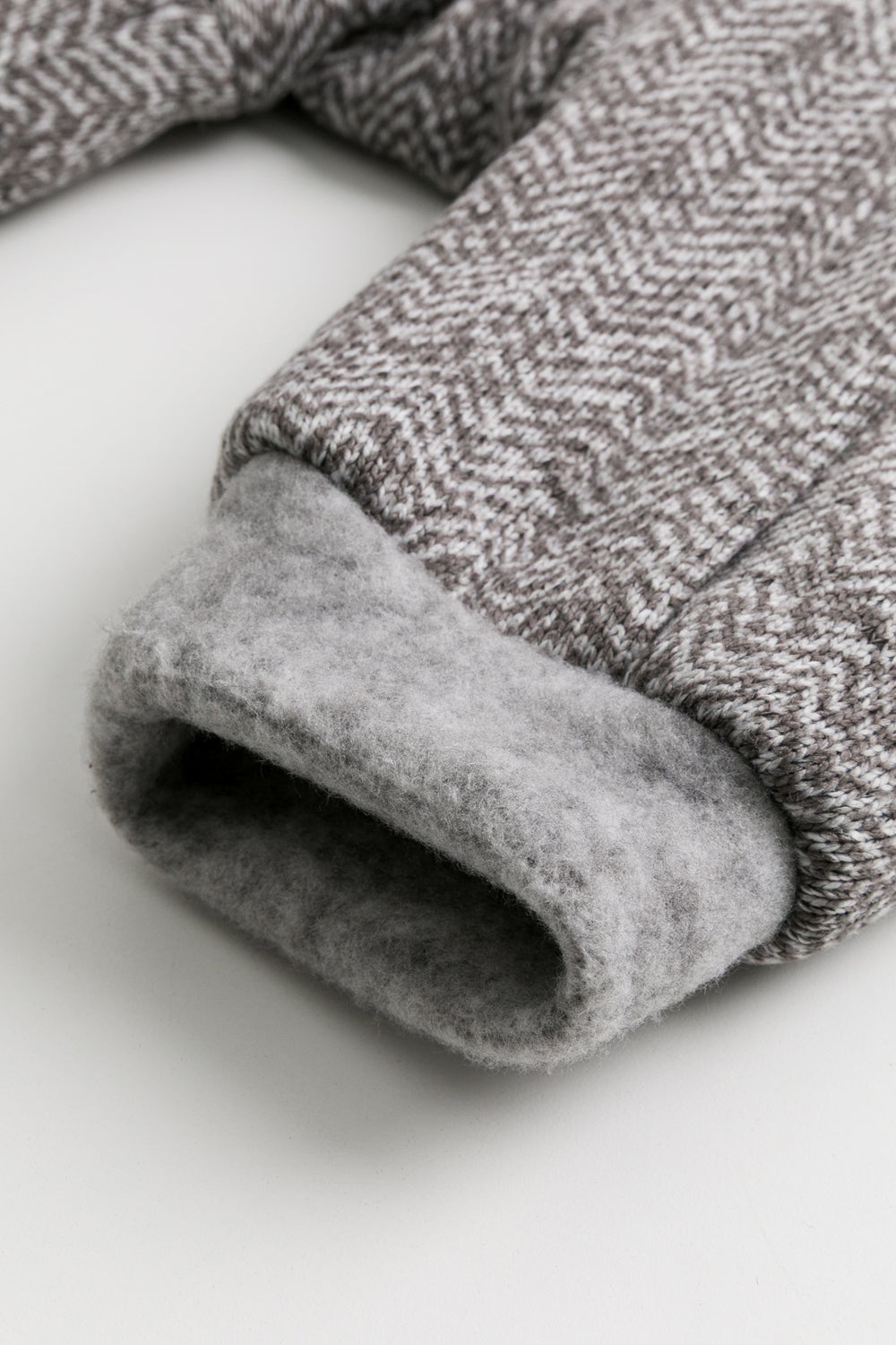 【予約商品】Luxuryコレクション:Bear Hug クマの耳 フーデッド ダブルジップ長袖カバーオール