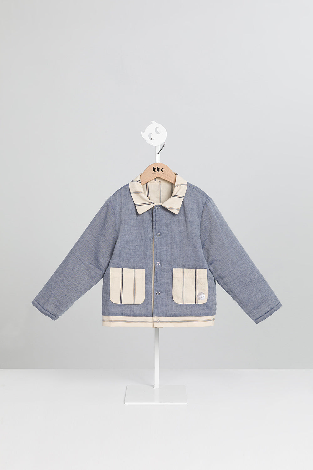 Mainコレクション:Eko Stripeリバーシブルジャケット