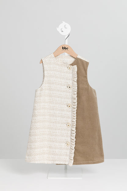 Luxuryコレクション：Frosted Knit ノースリーブワンピース