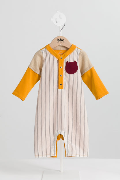 Mainコレクション：Cozy Catcherベースボールカバーオール