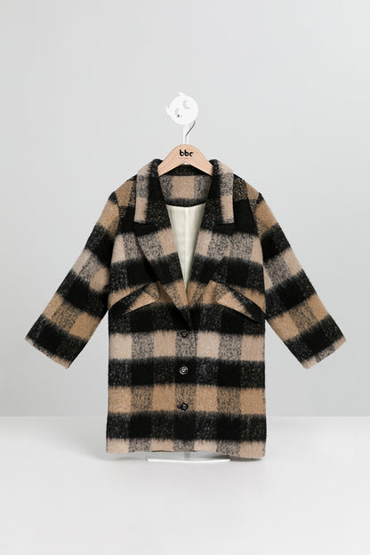 Luxuryコレクション：Snowfield ウールチェックコート