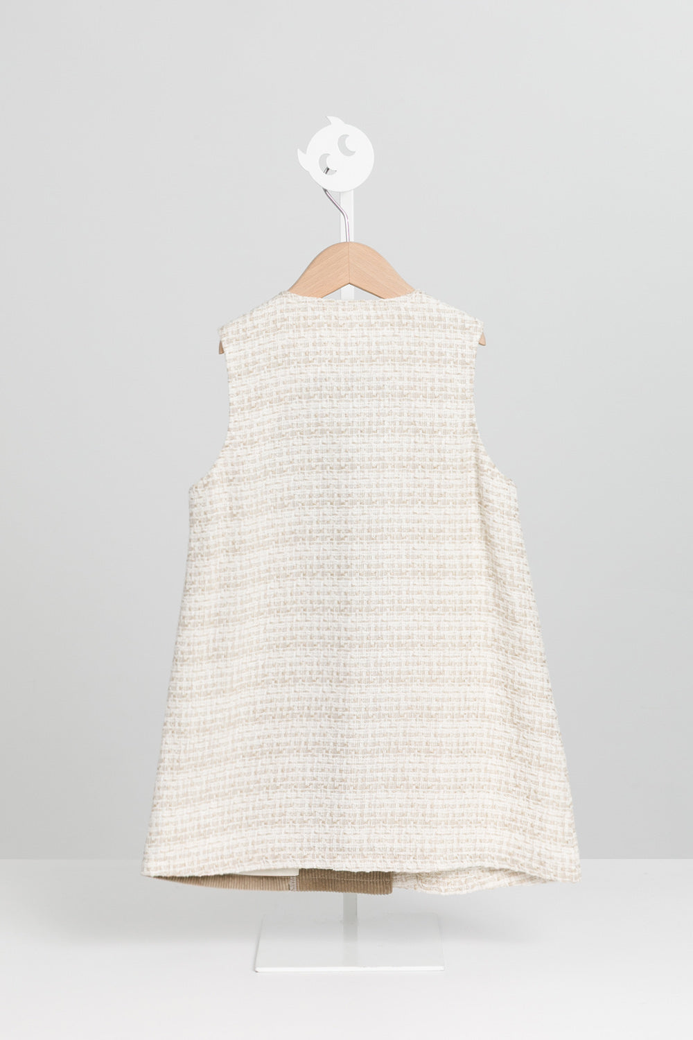 Luxuryコレクション：Frosted Knit ノースリーブワンピース