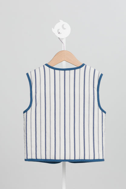 Luxuryコレクション：Zigzagリバーシブルベスト