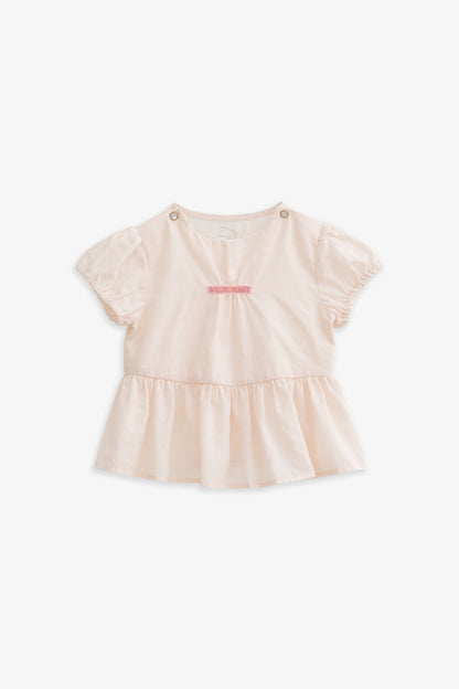 【予約商品】Mainコレクション：Nuageパフスリーブティアードトップス