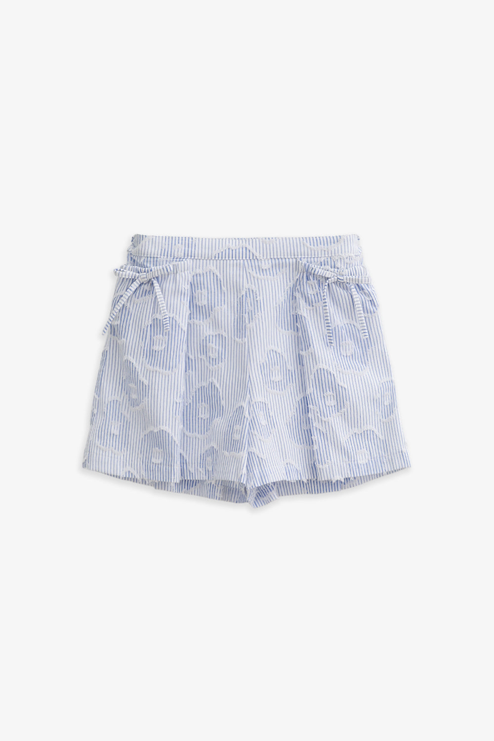 【予約商品】Luxury コレクション：Soft Glow リボン結びキュロットスカート
