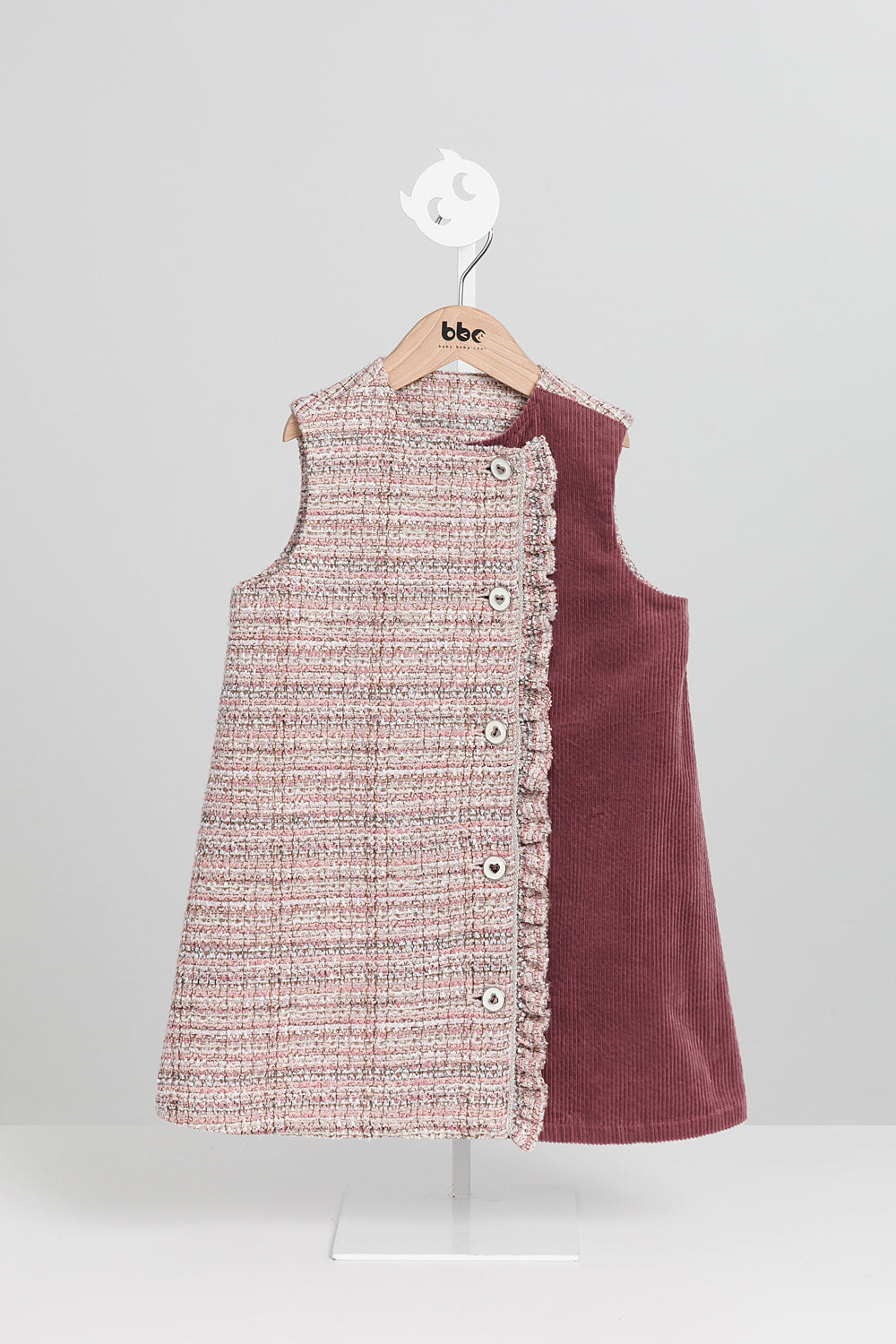 Luxuryコレクション：Frosted Knit ノースリーブワンピース