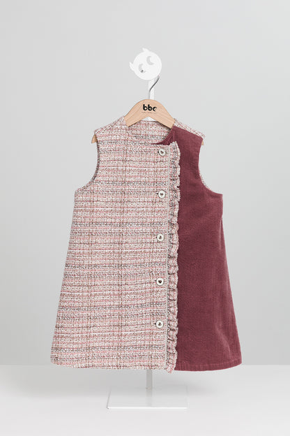 Luxuryコレクション：Frosted Knit ノースリーブワンピース