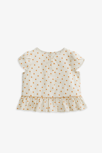 【予約商品】Luxury コレクション：Lumi ペタルスリーブトップス