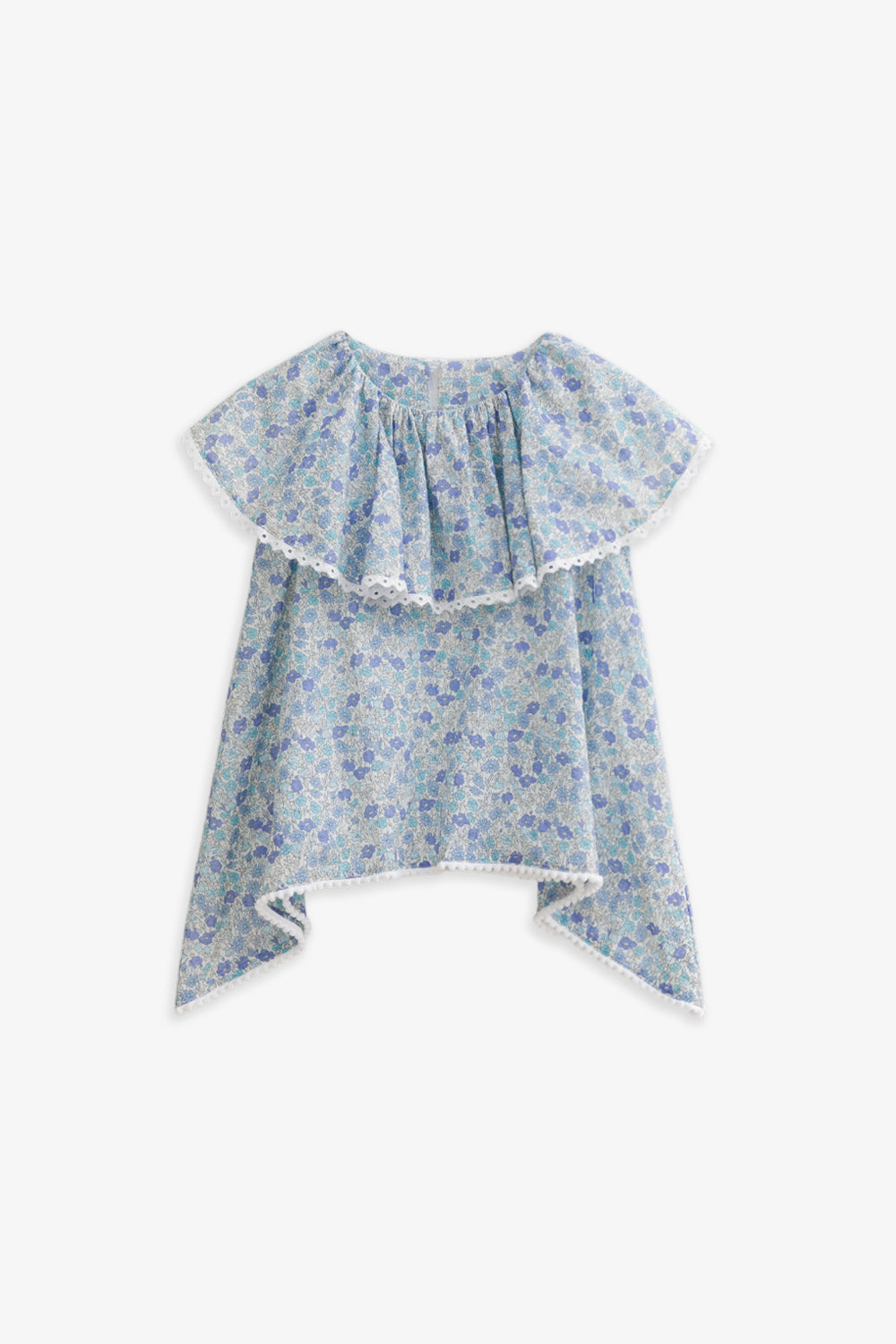 【予約商品】Luxury コレクション：Warm Garden フラワープリントサーキュラートップス