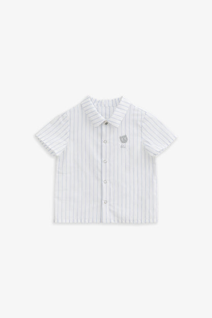 【予約商品】Main コレクション：Prep Stripe トライプシャツ