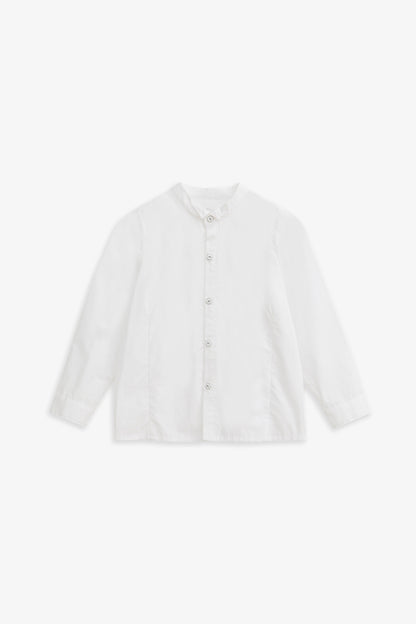 【予約商品】Main コレクション：Heritage Collar ウィングカラー長袖シャツ