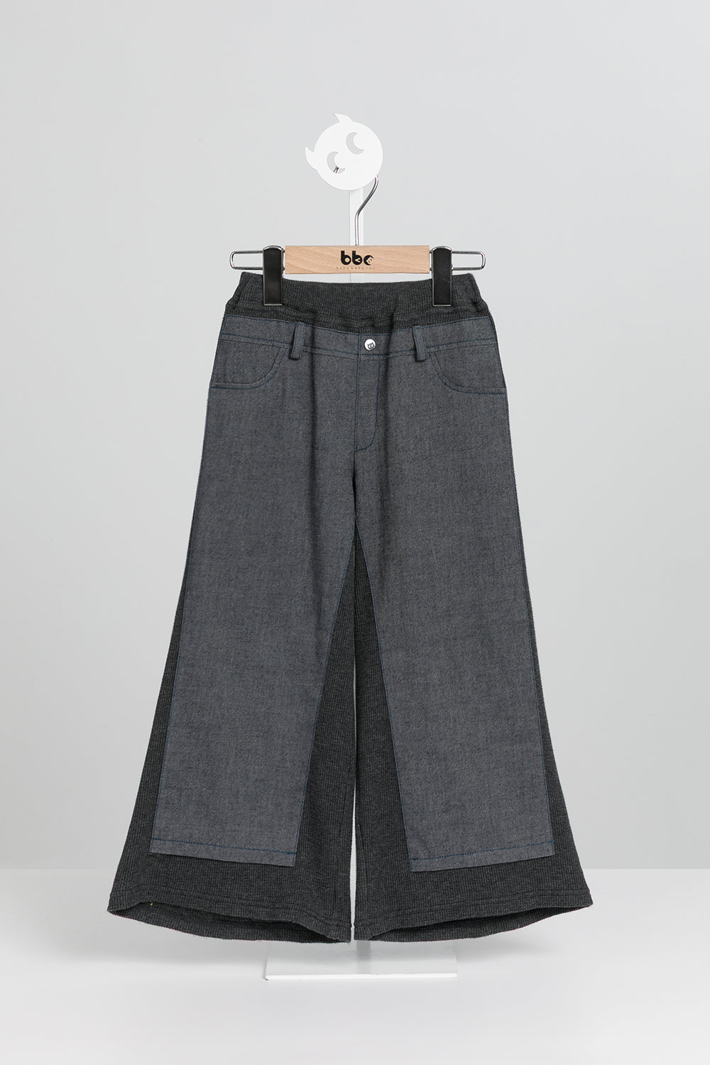 Luxuryコレクション：Fusionデコンストラクションワイドパンツ