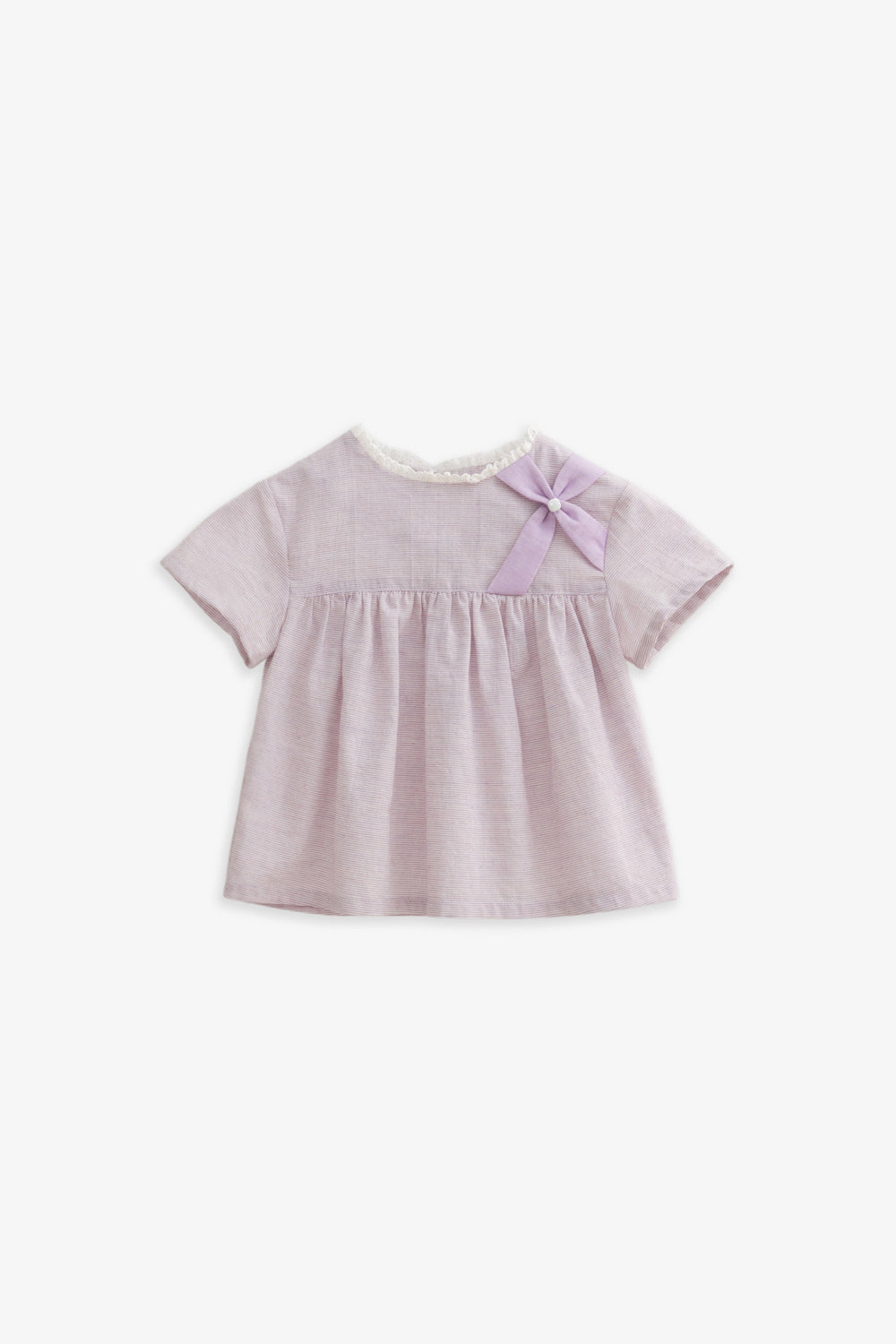 【予約商品】Main コレクション：Papillon レーススタンドカラートップス