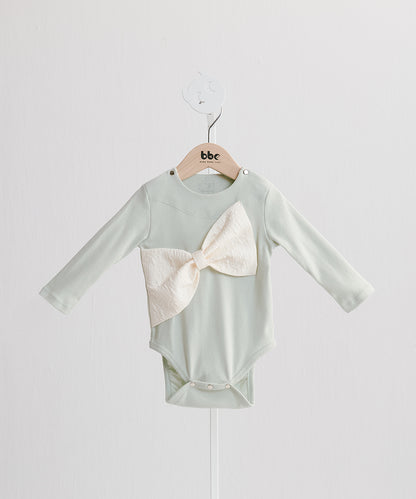 The giftコレクション - 大きなリボンのロンパース